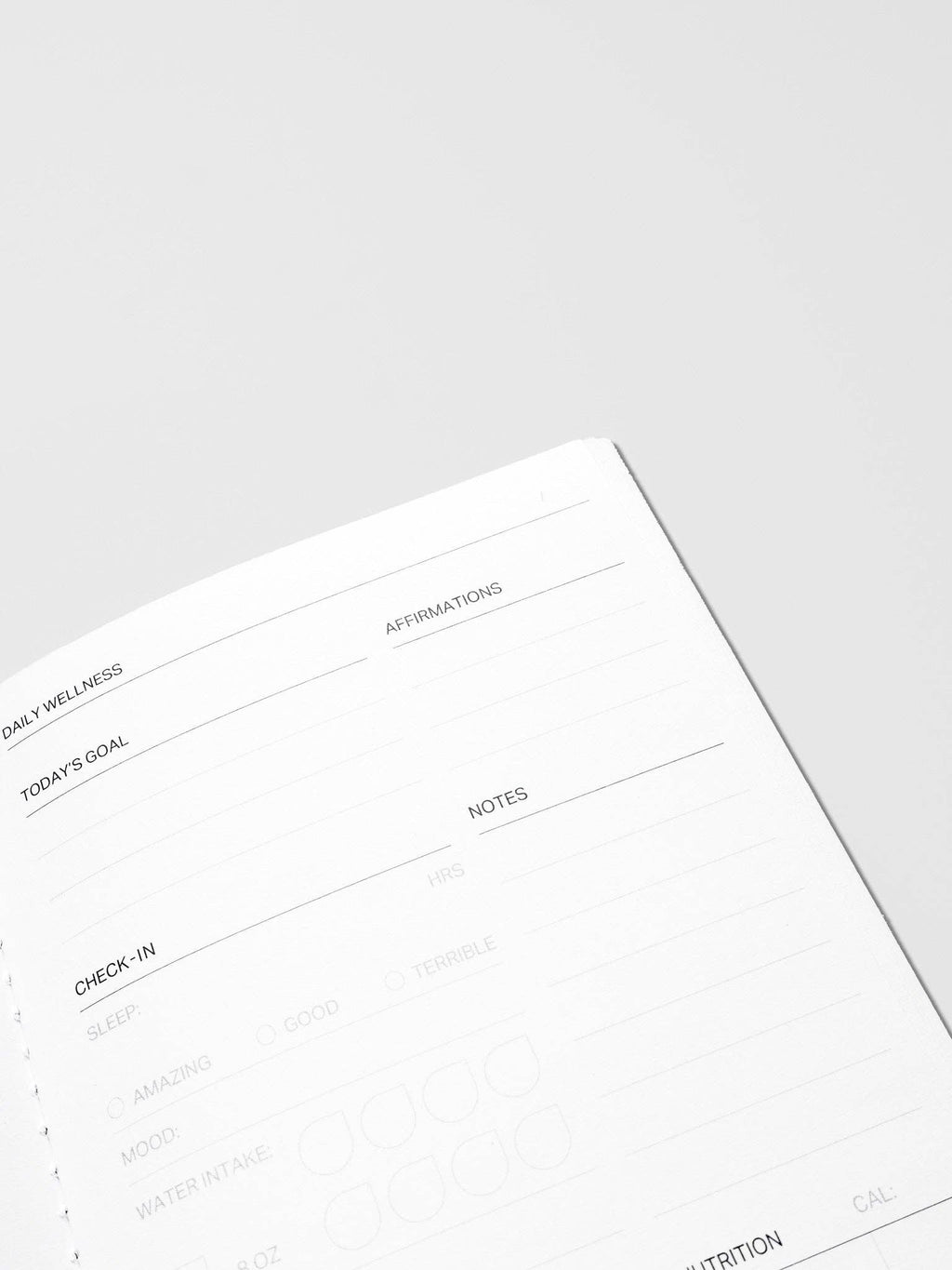Cloth & Paper - Travel Notebook | A5 Slim: Routine Builder | Beignet