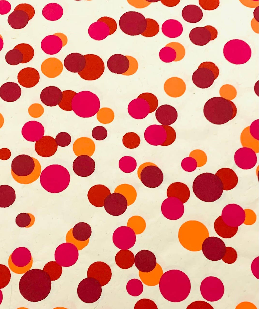 Giftsland - Confetti Circles, circles: Orange
