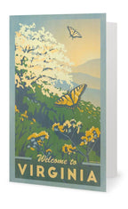 Lionheart Graphics - Welcome to Virginia Greeting Card