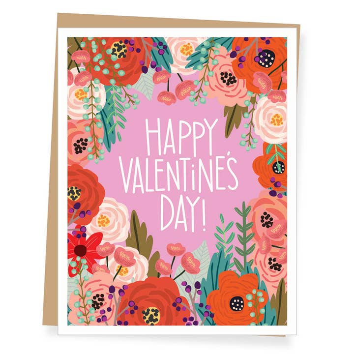 Apartment 2 Cards - Floral Valentine