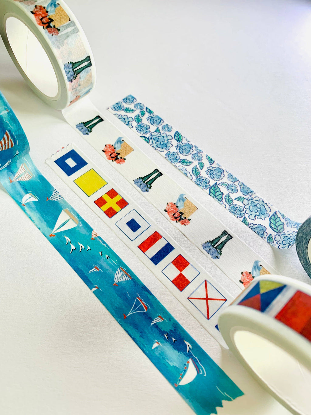 Ramus & Co. - Blue Hydrangea Masking Tape