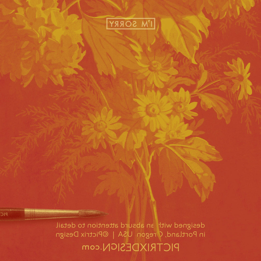 Pictrix Design - "I'm sorry" A6 card