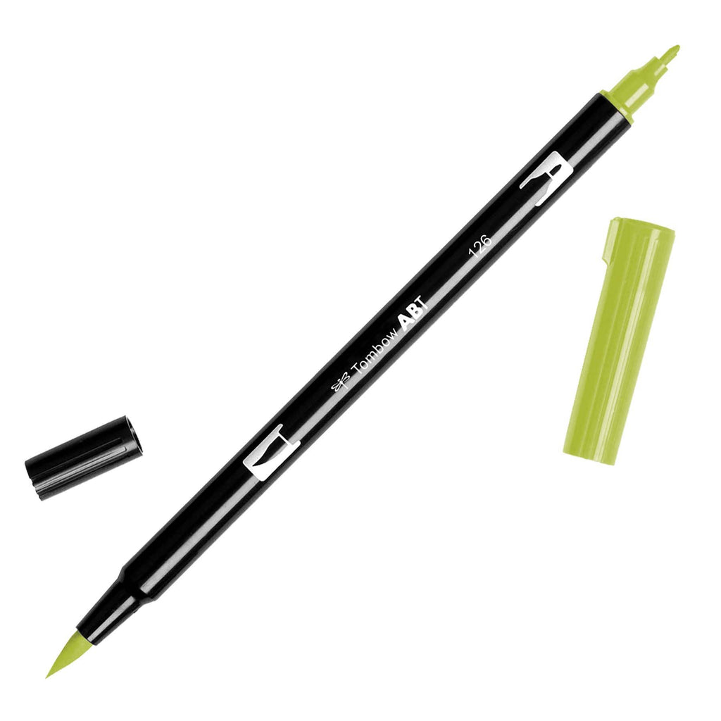 Tombow - Dual Brush Pen Art Markers - Chrome Yellow 985