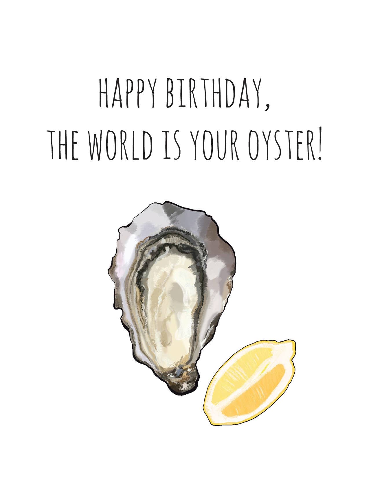 Noted By Copine - Oyster Birthday