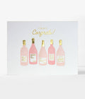 Elum Designs - Congrats, Rosé Bottles - Greeting Card