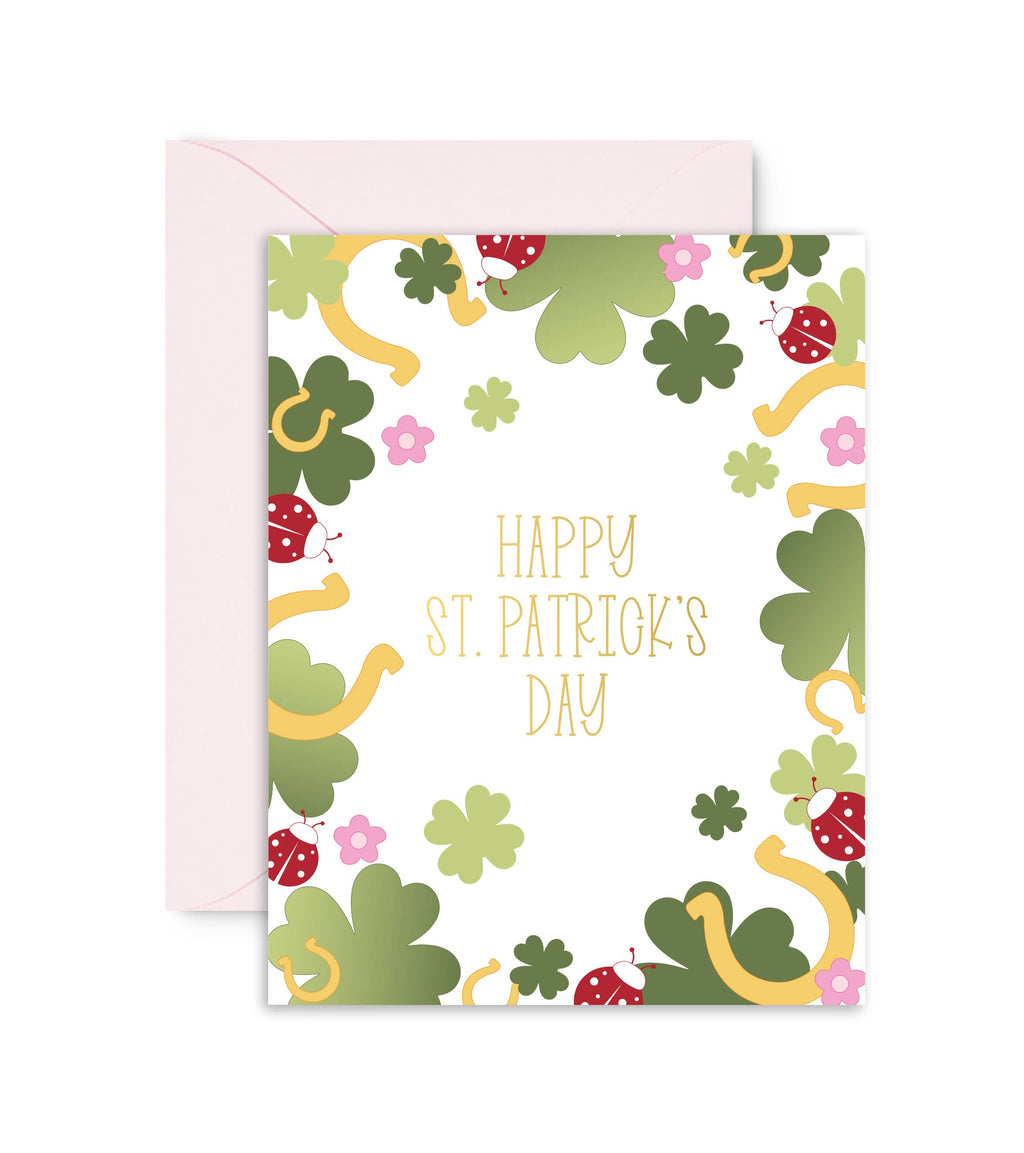 Sublime & Co. - Happy St. Patrick's Day Card With Clovers