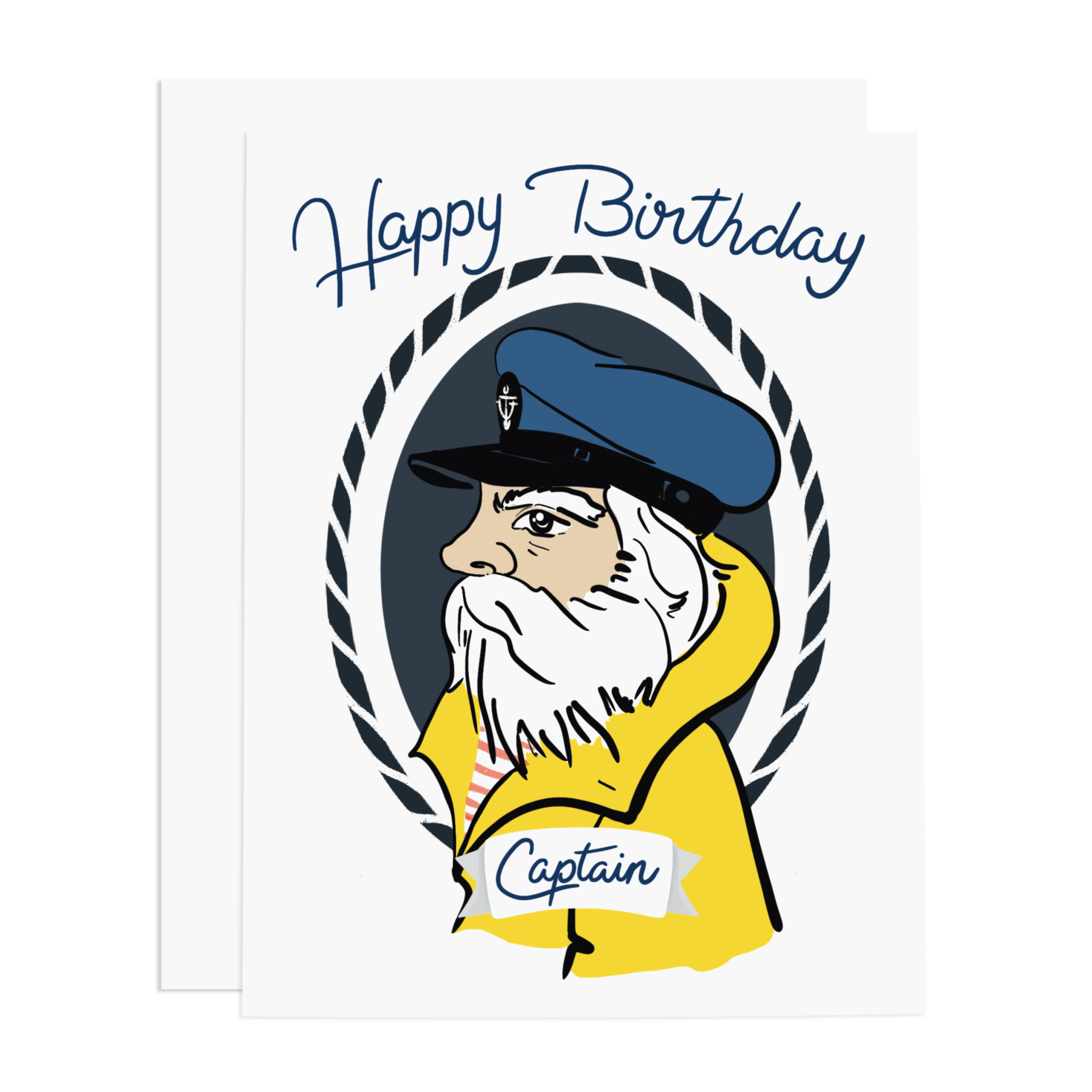 Ramus & Co. - Happy Birthday Captain Greeting Card