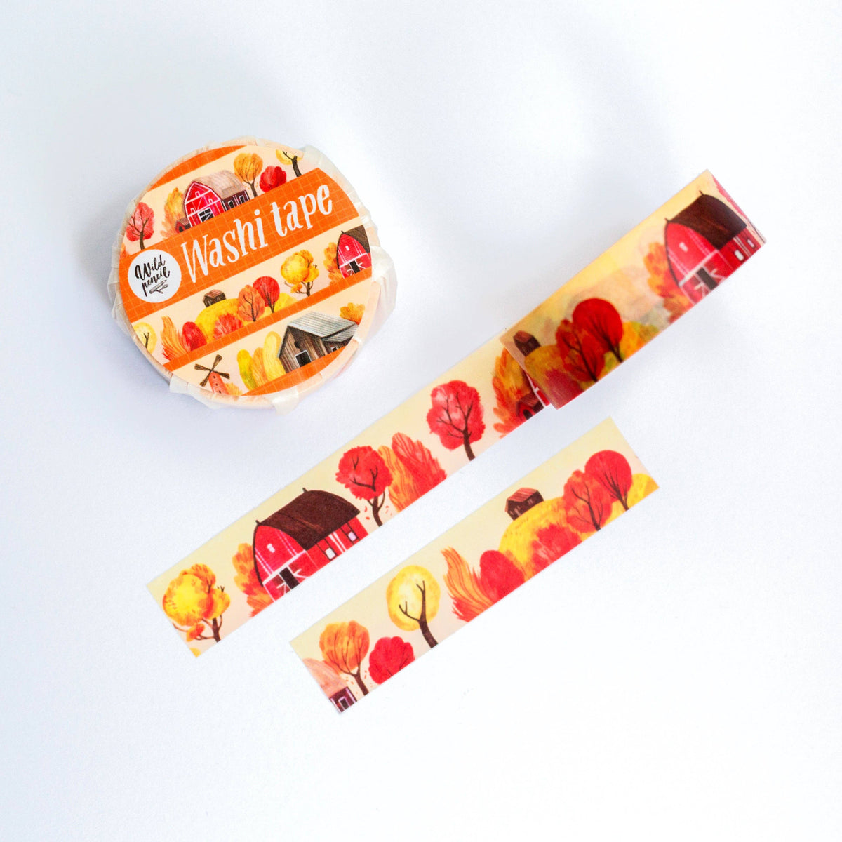 Wild Pencil Studio - Washi Tape - Autumn Landscape