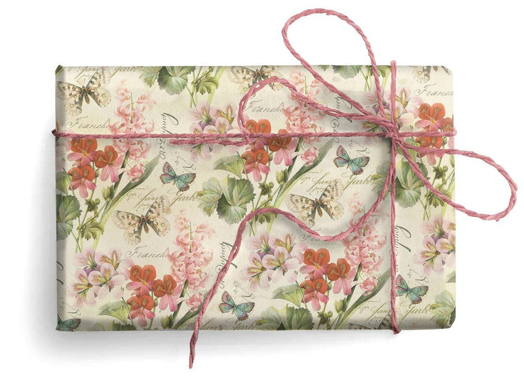 San Lorenzo Design - Florentine  Wrapping Paper, 19.7 x 27.6 in.: Foglie Invernali
