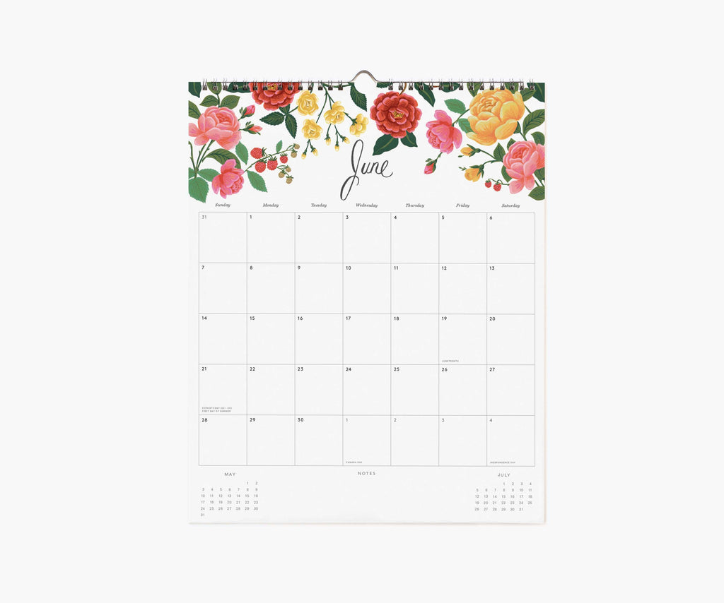 Rifle Paper Co. - 2026 Dahlia Appointment Calendar