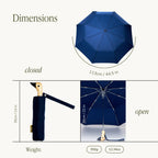 Original Duckhead - Navy Compact Eco-Friendly Original Duckhead Umbrella