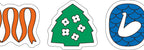 HITOTOKI by KING JIM - SODA transparent Masking Tape Sticker type: Pin badge