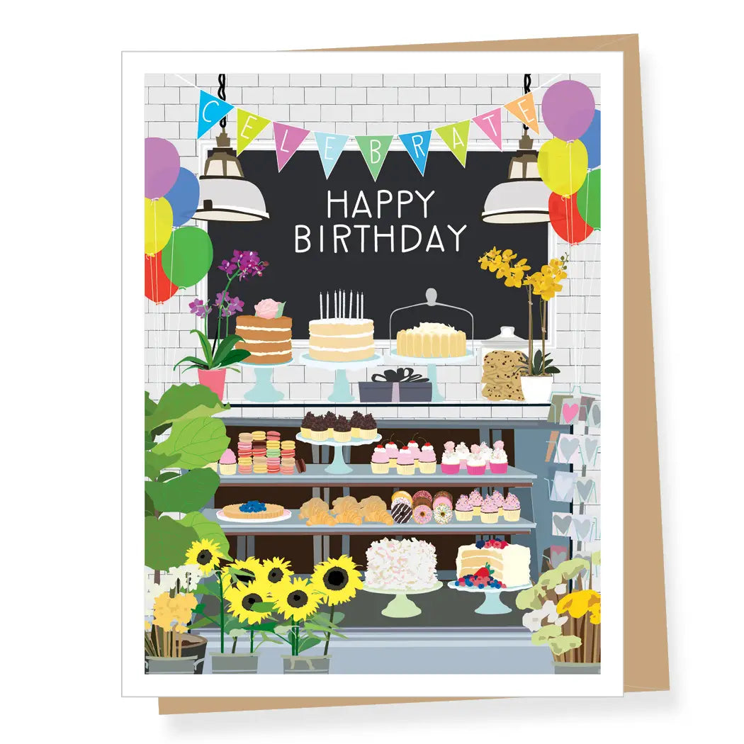 Apartment 2 Cards Bakery Sweets Birthday Card