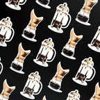 Morgan Swank Studio - Pour Over Coffee Sticker
