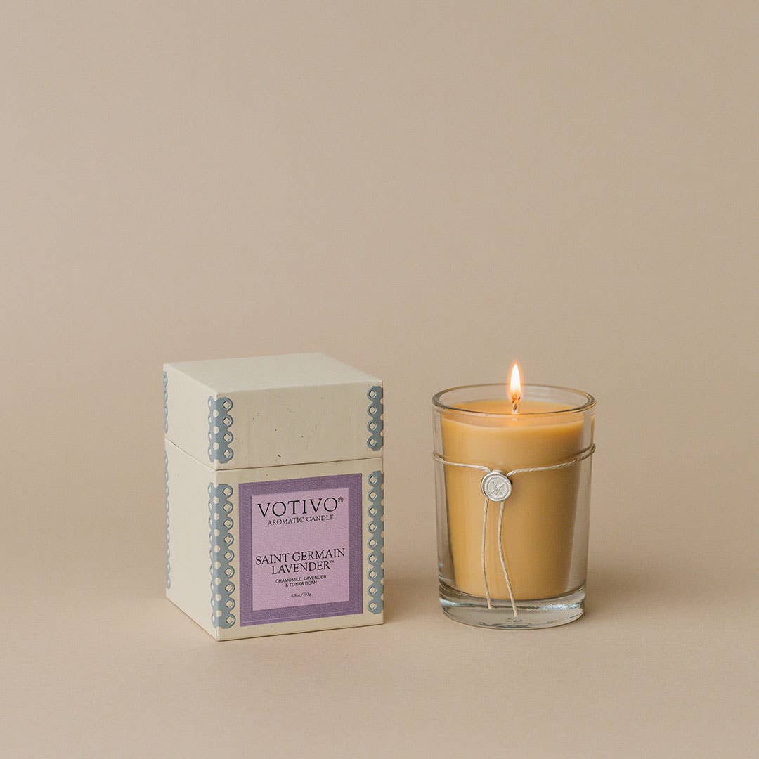 Votivo - St. Germain Lavender 6.8 oz Aromatic Candle