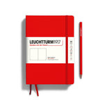 LEUCHTTURM1917 - Notebooks - Medium (A5): Port red / Hardcover / Squared