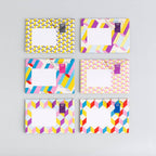 pigeonposted - Urban Pigeon, Colorful Folding Letter Pack, Pack of 6