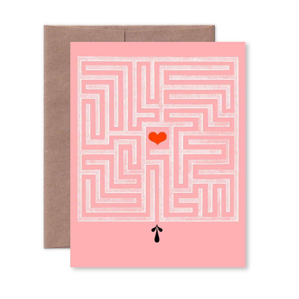 Pictrix Design - "Enter here" A2 notecard