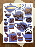 Katharine Watson - Tea Set Greeting Card