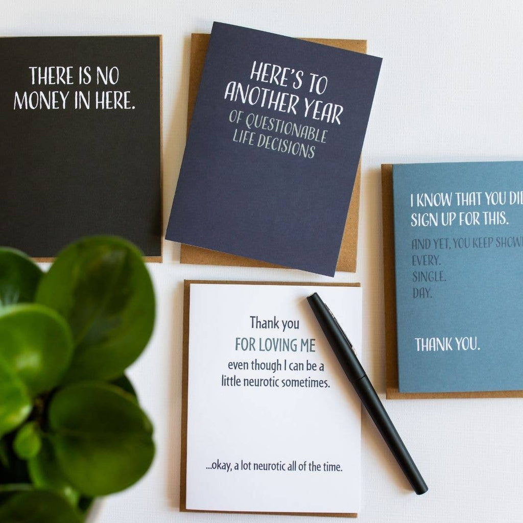 Modern Wit - Thank You For Loving Me, Anniversary Card
