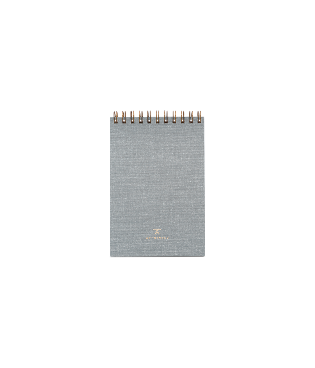Appointed - Pocket Notepad: Chambray Blue