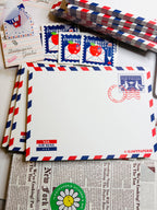 ILOOTPAPERIE - Par Pigeon Par Avion Airmail Notepad 50 Sheets