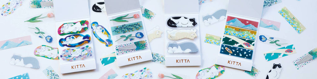 KING JIM - KITTA WASHI Tape Special: Garden