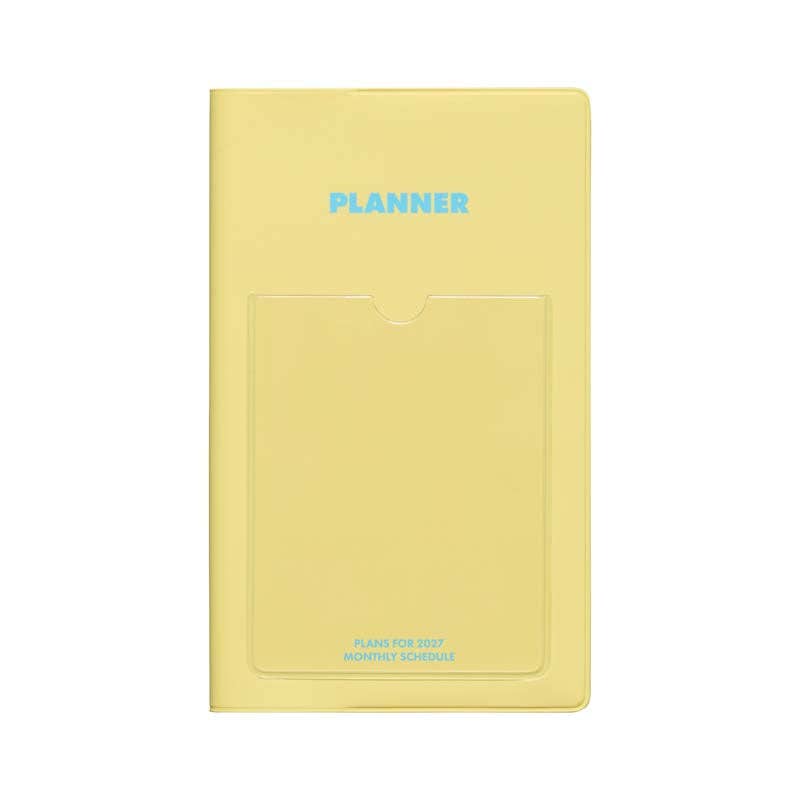 Hightide USA - 2027 Monthly Diary Shine B6 Slim (NQ4): Pink