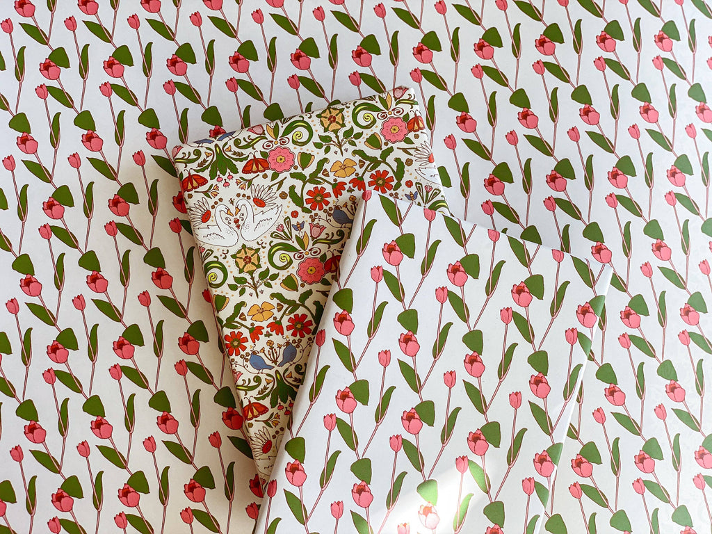 re:mused studio - Cambrifornia Gift Wrap Sheet – Double Sided