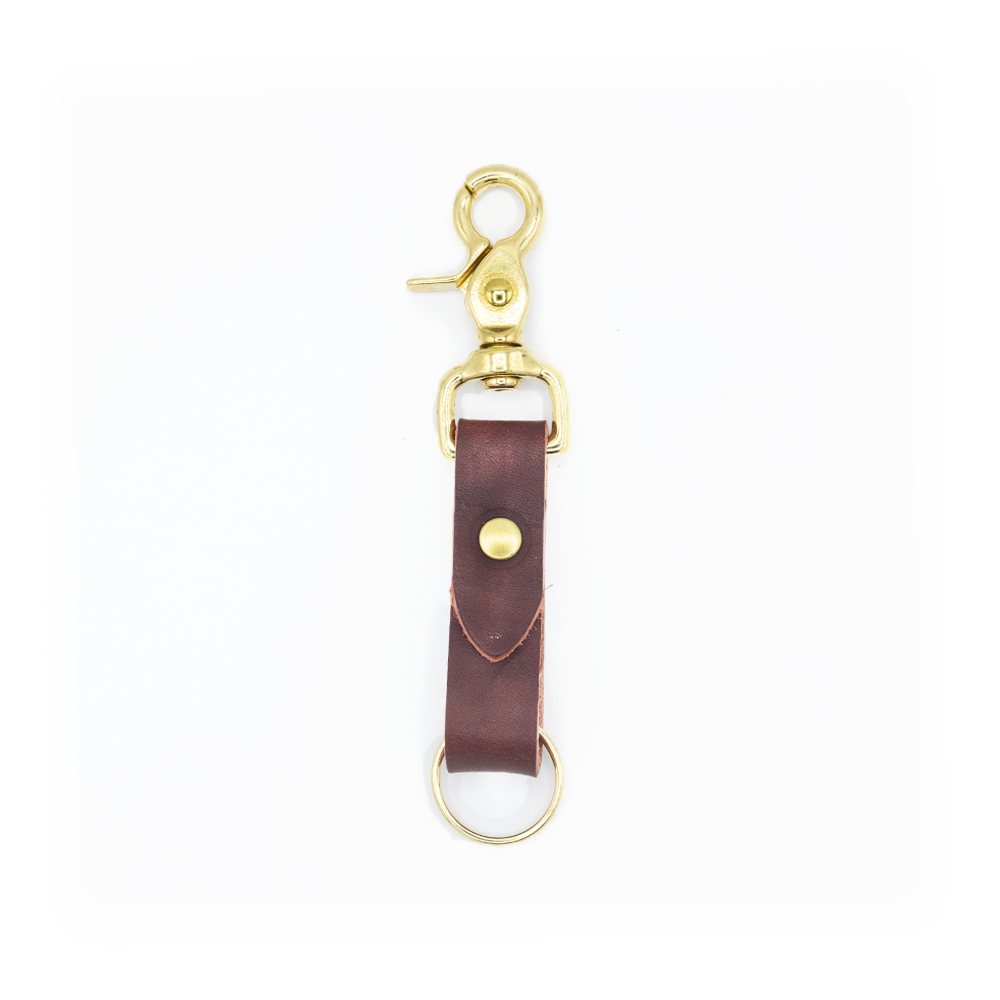 Glad & Young Studio - Swivel Snap Keychain - Solid Colors: Speckled