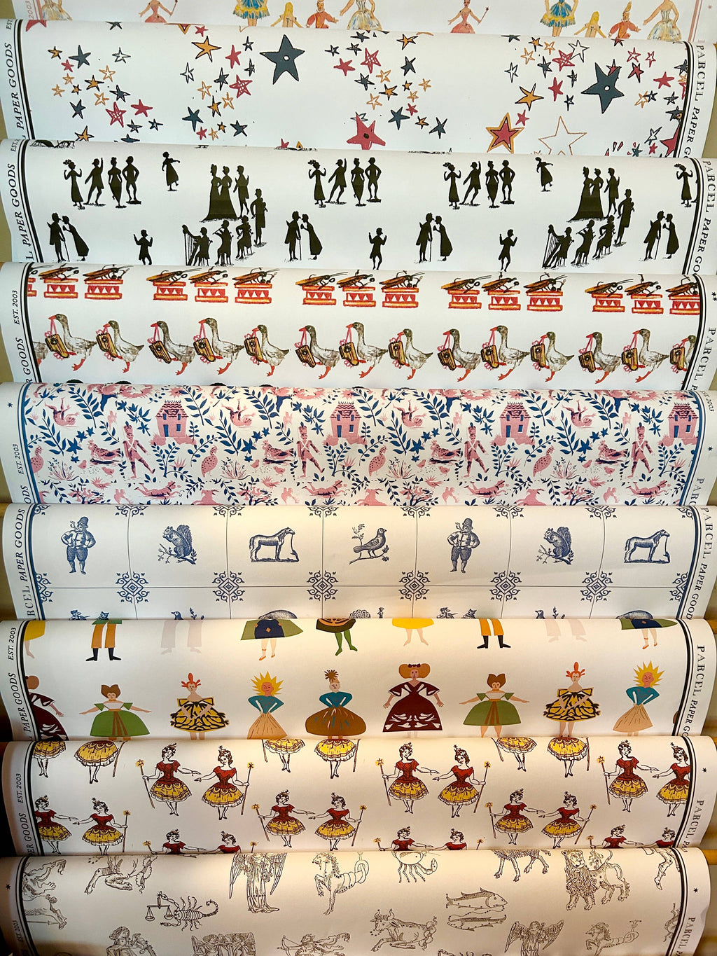 Parcel - Parcel Artisan Wrapping Paper, Airmail