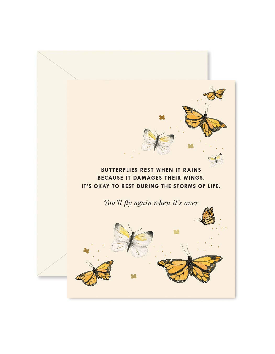 Ginger P. Designs - Butterfly Wings Greeting Card