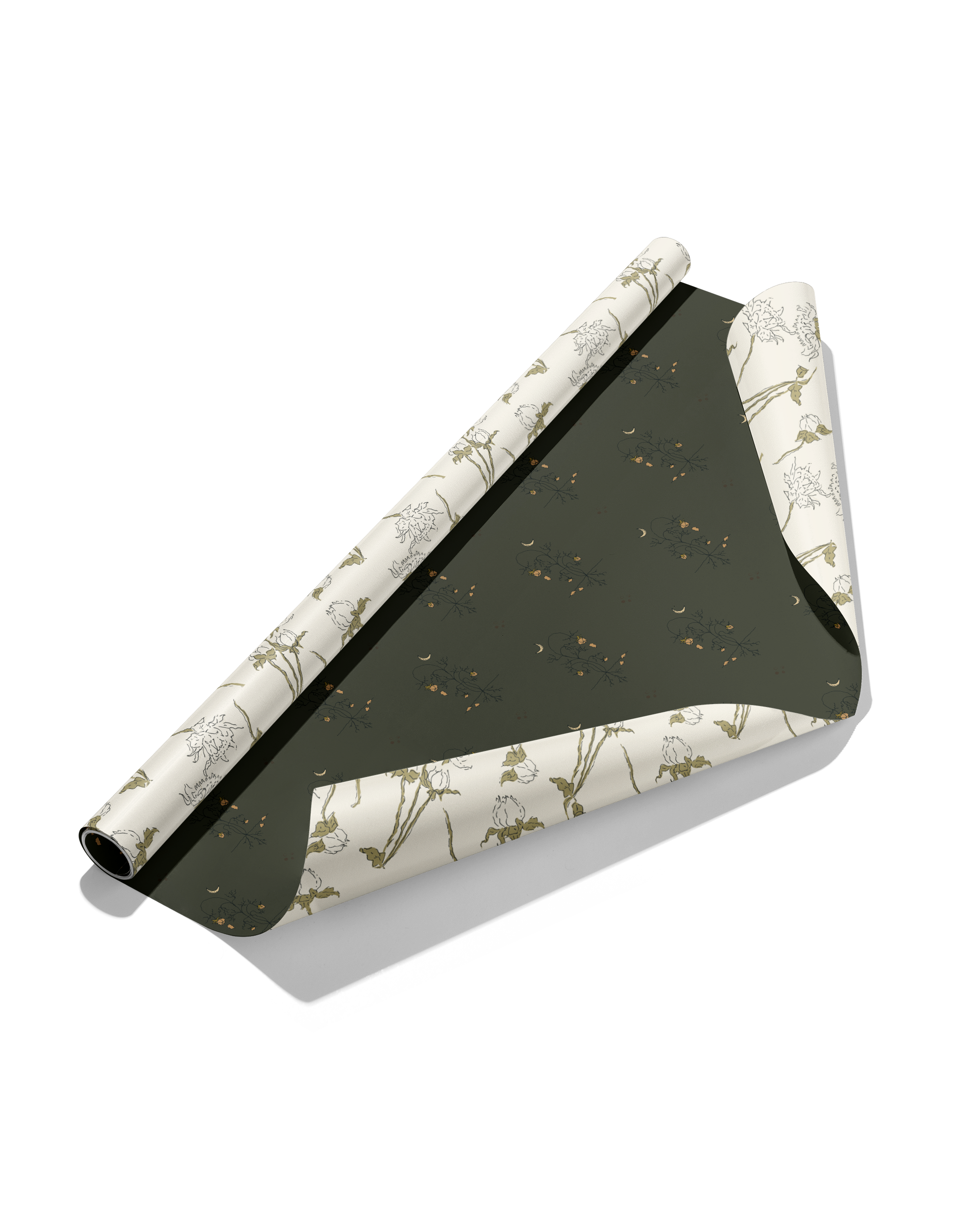 re:mused studio - Spooky Blooms Gift Wrap Sheet – Double Sided