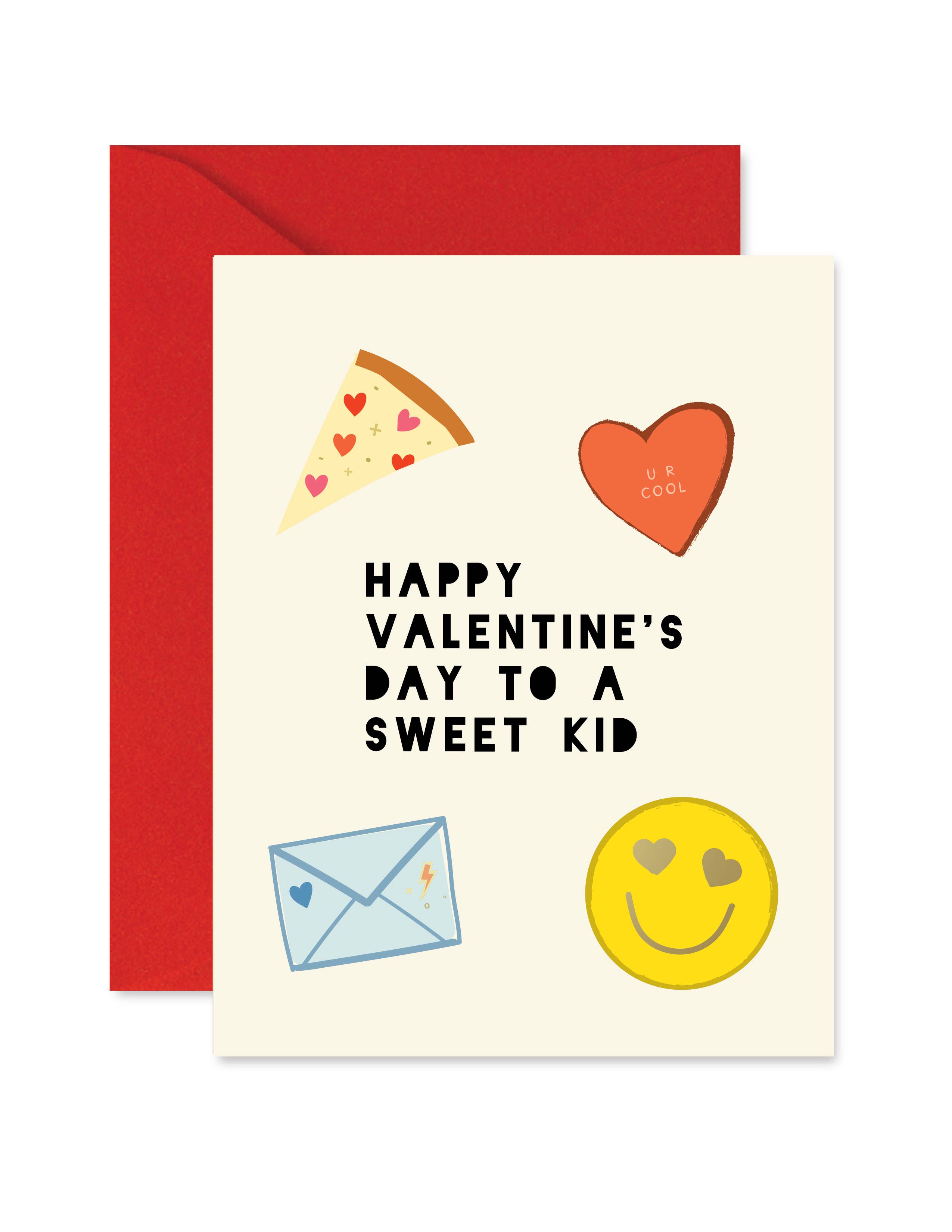 Ginger P. Designs - Sweet Kid Valentine Greeting Card
