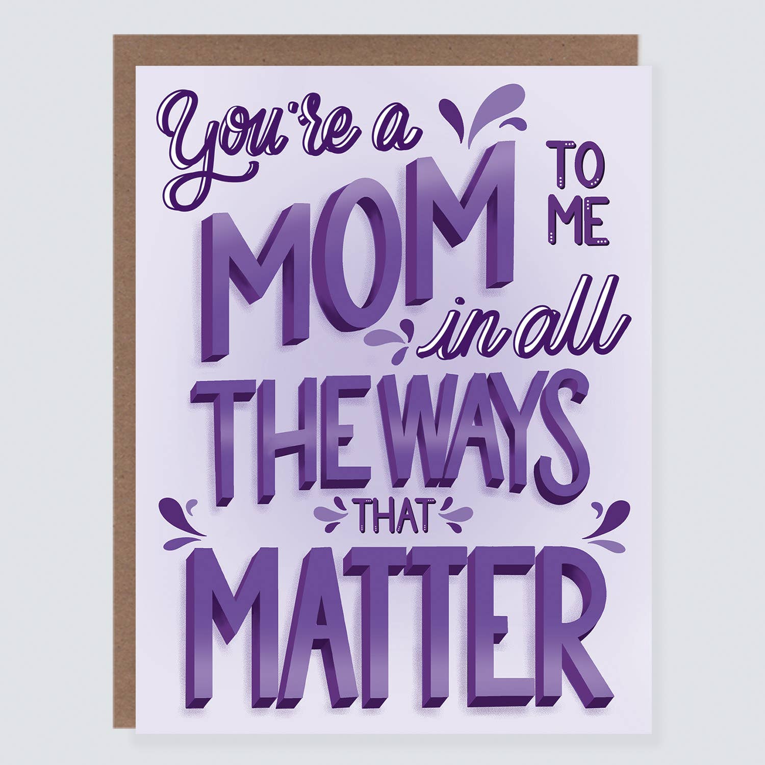 Morgan Swank Studio - Mom to Me | Alternative Mother's Day Card