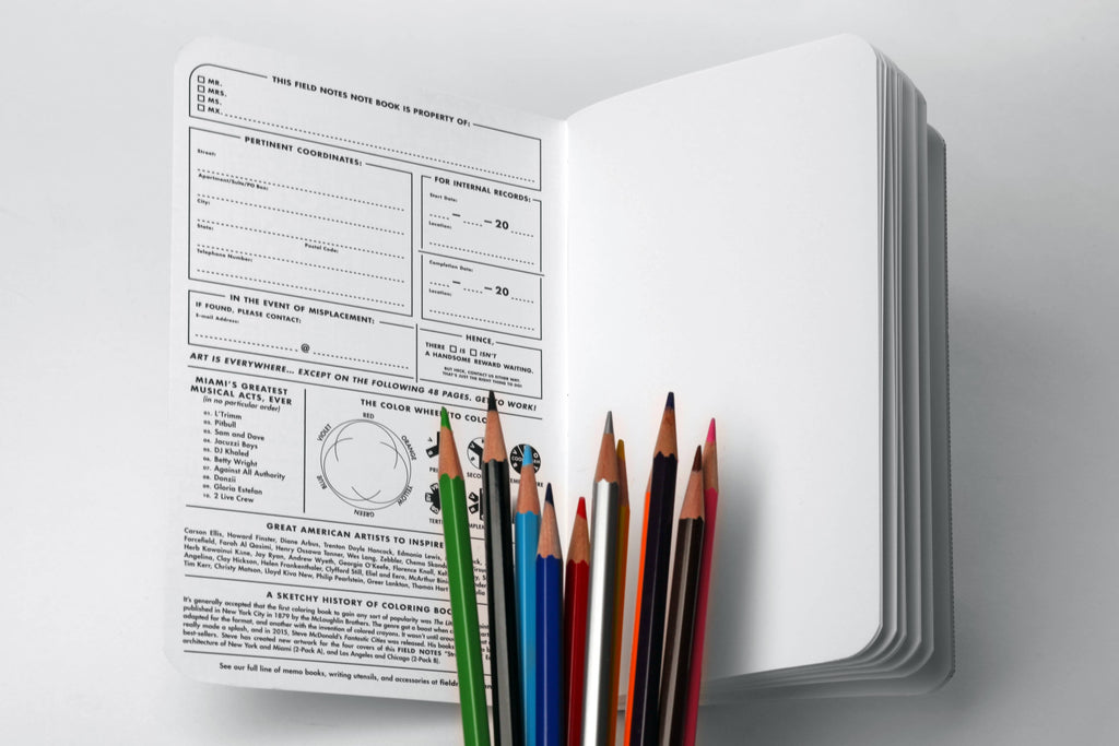 Field Notes - Streetscapes Sketch Book 2-Packs: Pack A: New York + Miami