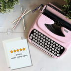 Pretty Pages - 5 Stars, Would Marry Again Anniversary Card