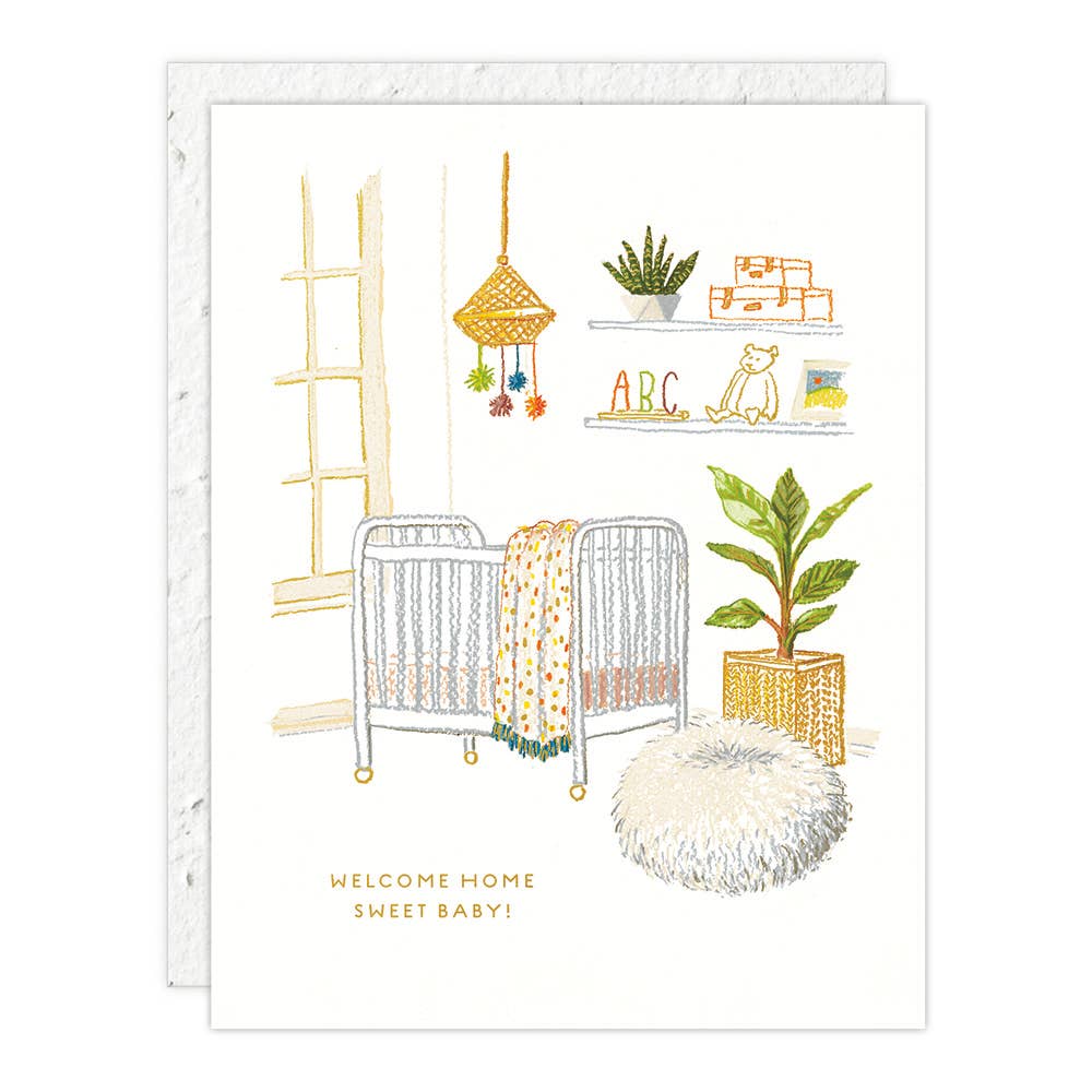 Seedlings - Nursery - Baby Card