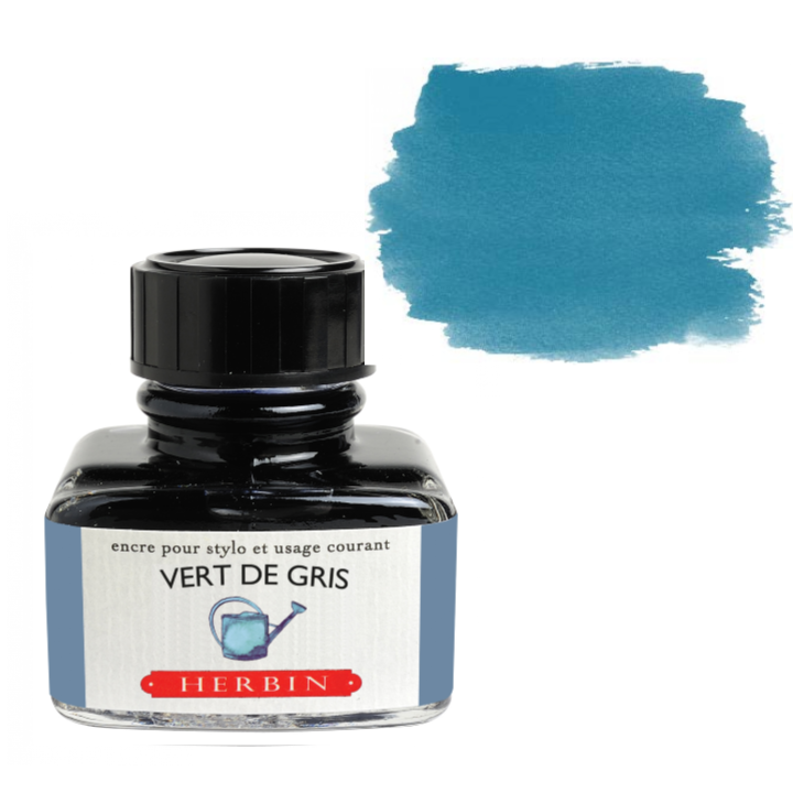 Herbin Fountain Pen Ink 30ml Bottle, Cacao du Bresil (Brazilian Cocoa)