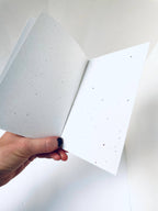 Atelier By Cat - Mini Seed Paper Notebook Eco-Friendly Paper Goods Plantable: Blank