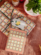 re:mused studio - Tomato Ravioli Gift Wrap Sheet - Double Sided