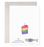 E. Frances Paper - Big Cake | Birthday Greeting Card: 4.25 X 5.5 INCHES