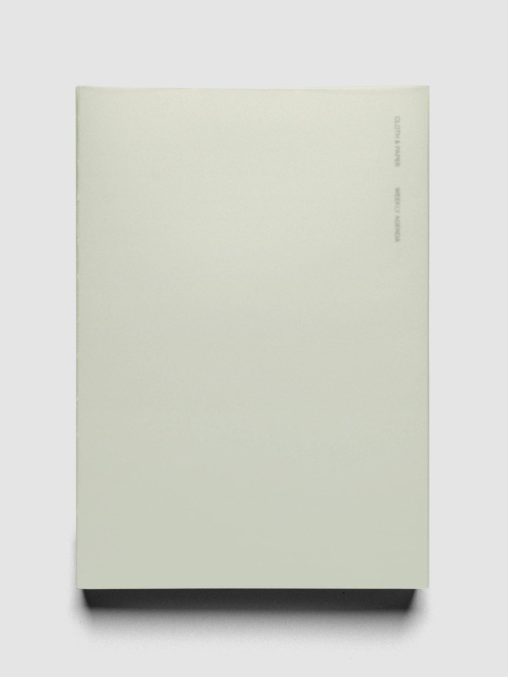 Cloth & Paper - Perfect Bound Notebook | A5: Lined | Ash