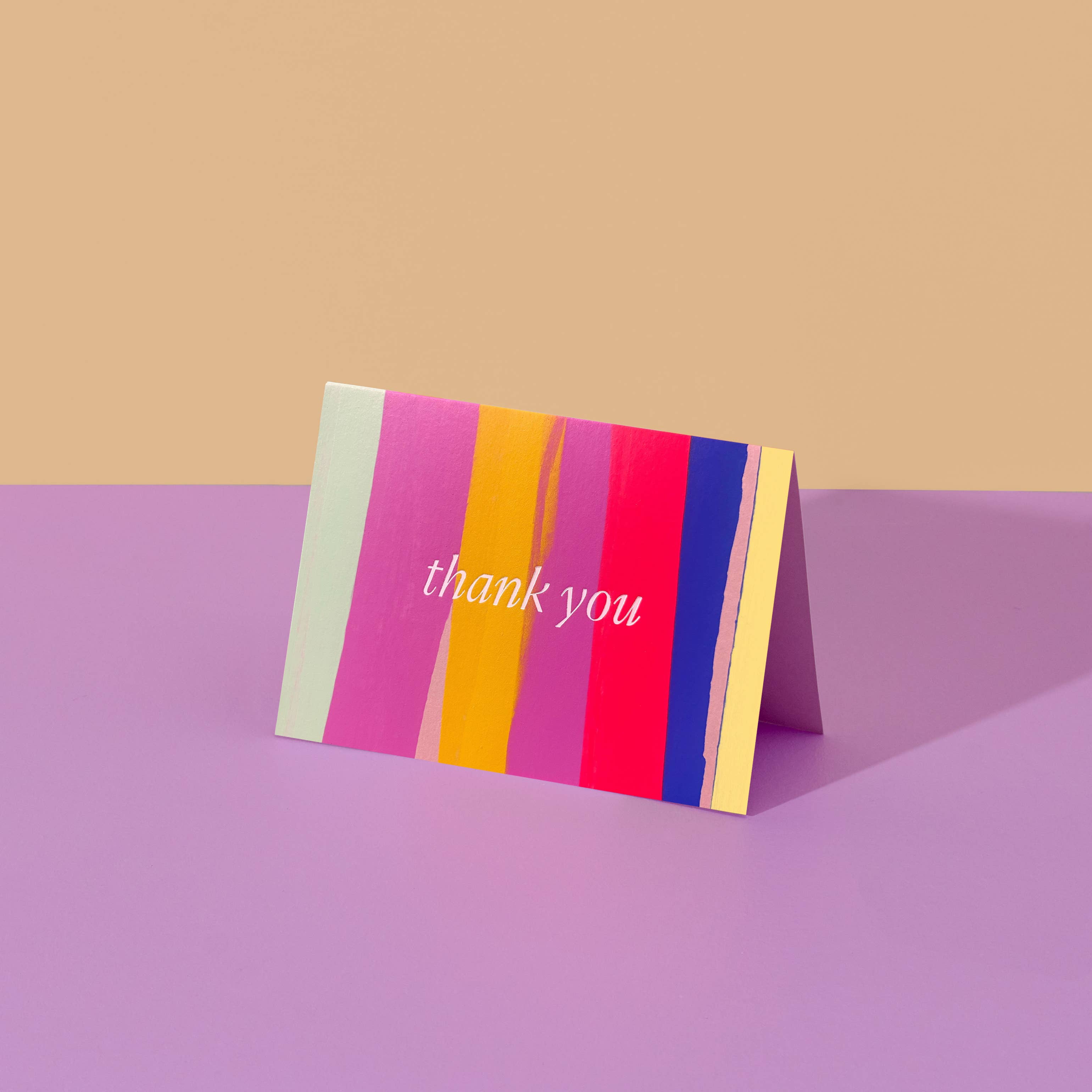 Moglea - Stripe Thank You: Single Card