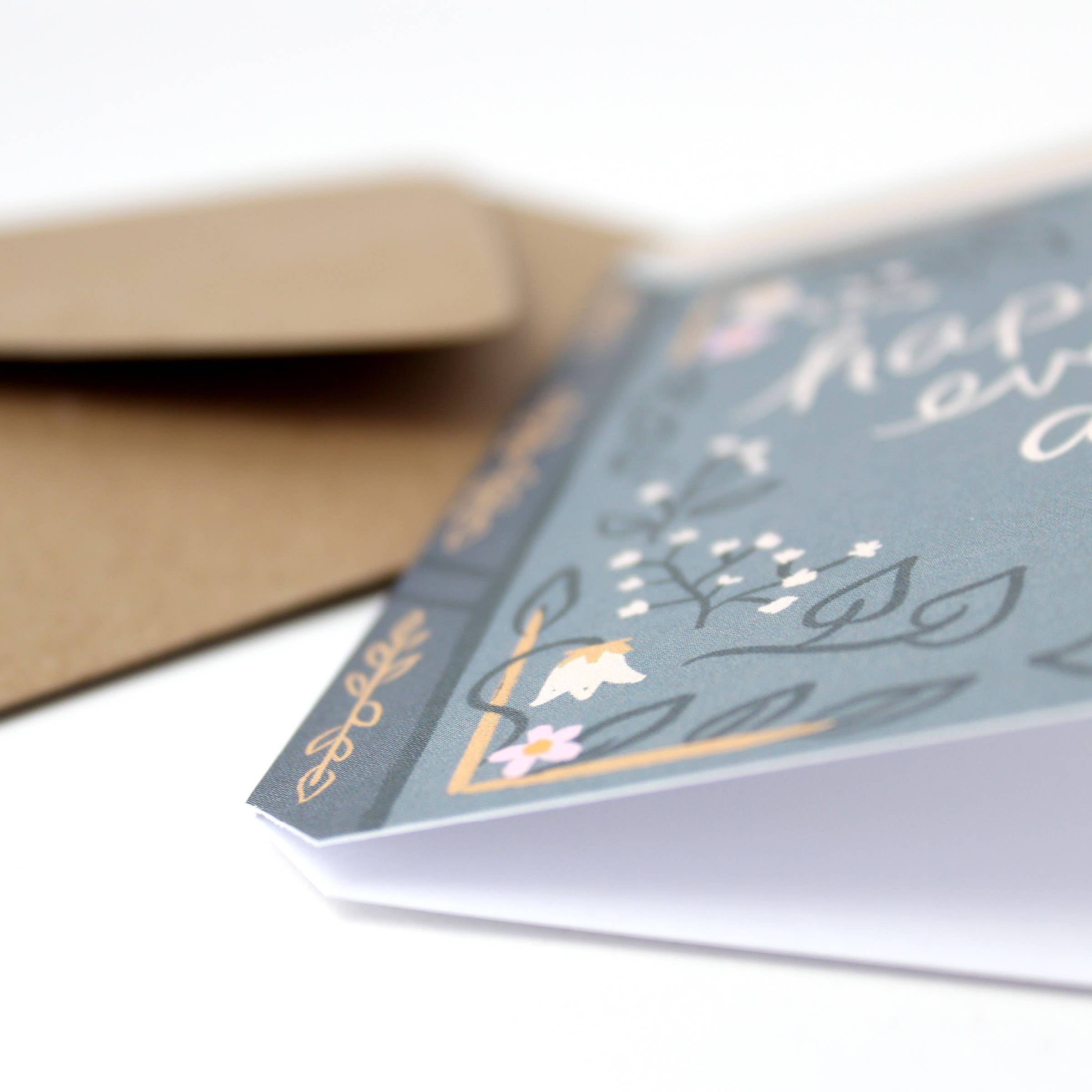 Inklings Paperie - Happily Ever After Wedding Card