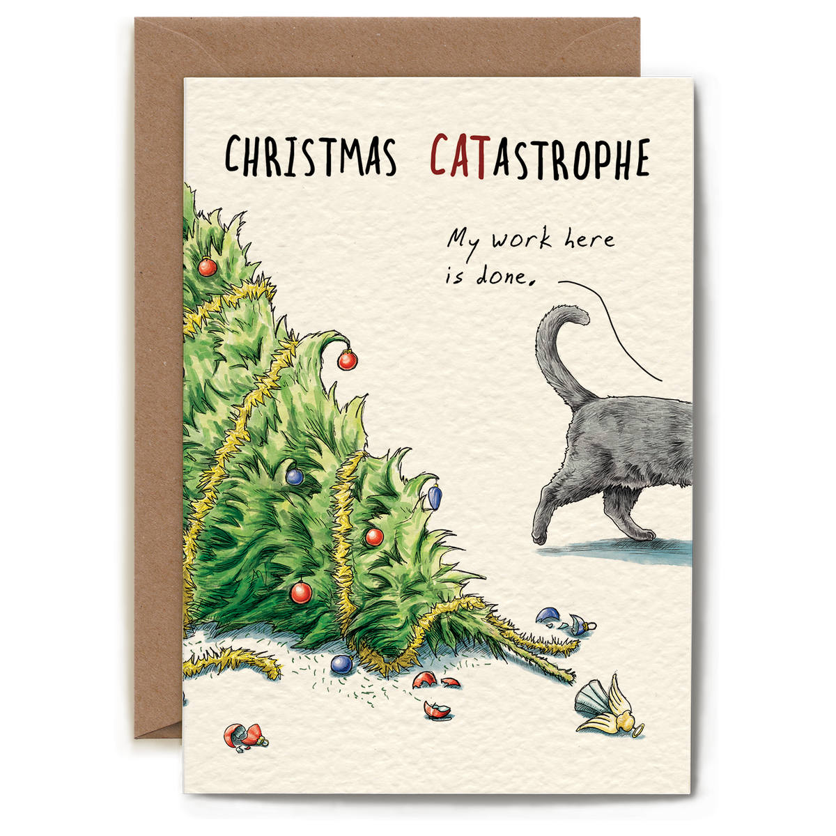 Hester & Cook - Stationery - Christmas Catastrophe Card