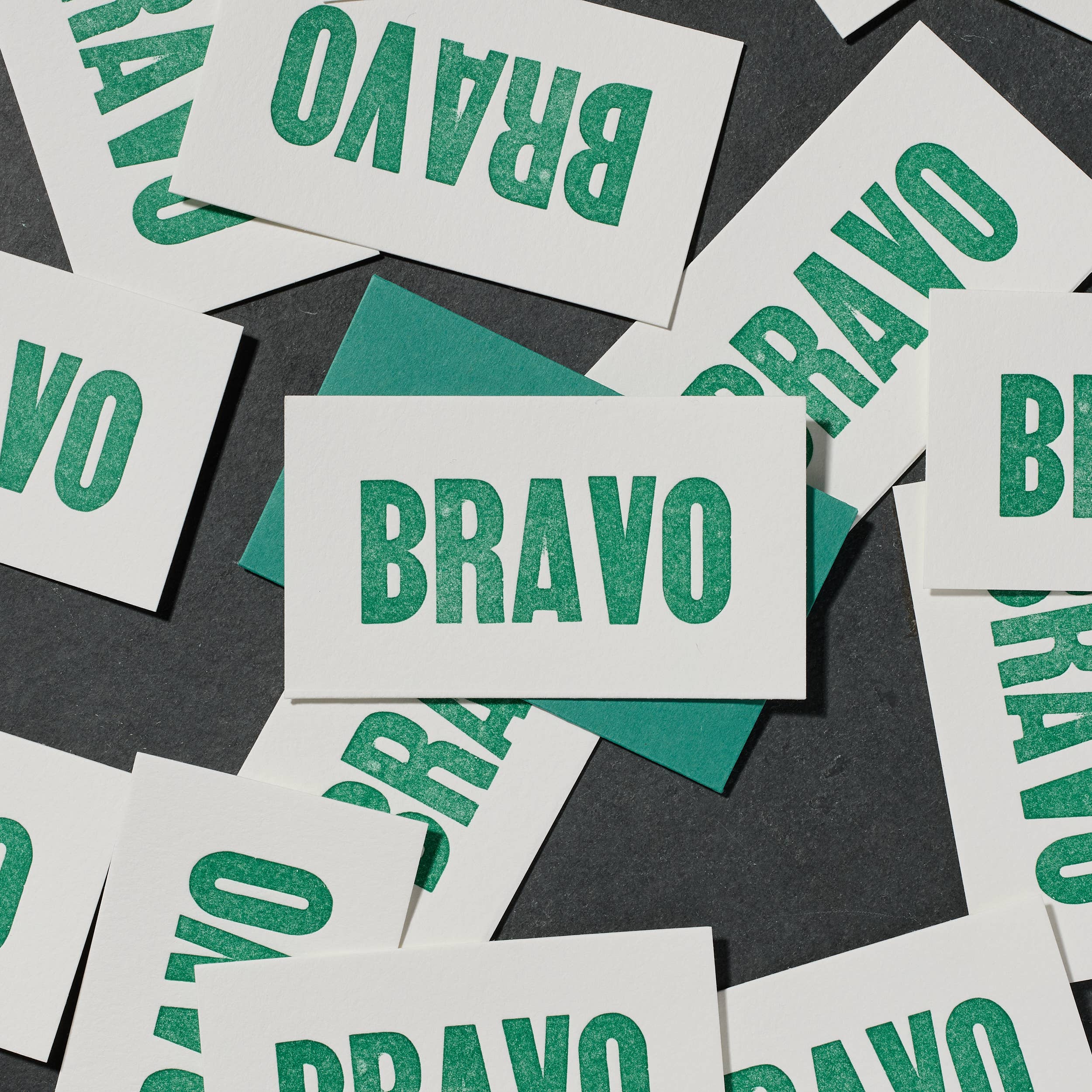 Etc. Letterpress - Bravo Mini Card
