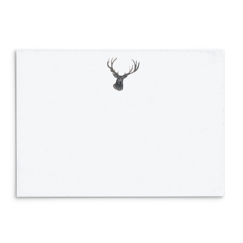 UncommonWares - Buck Watercolor Panel Note Cards A2