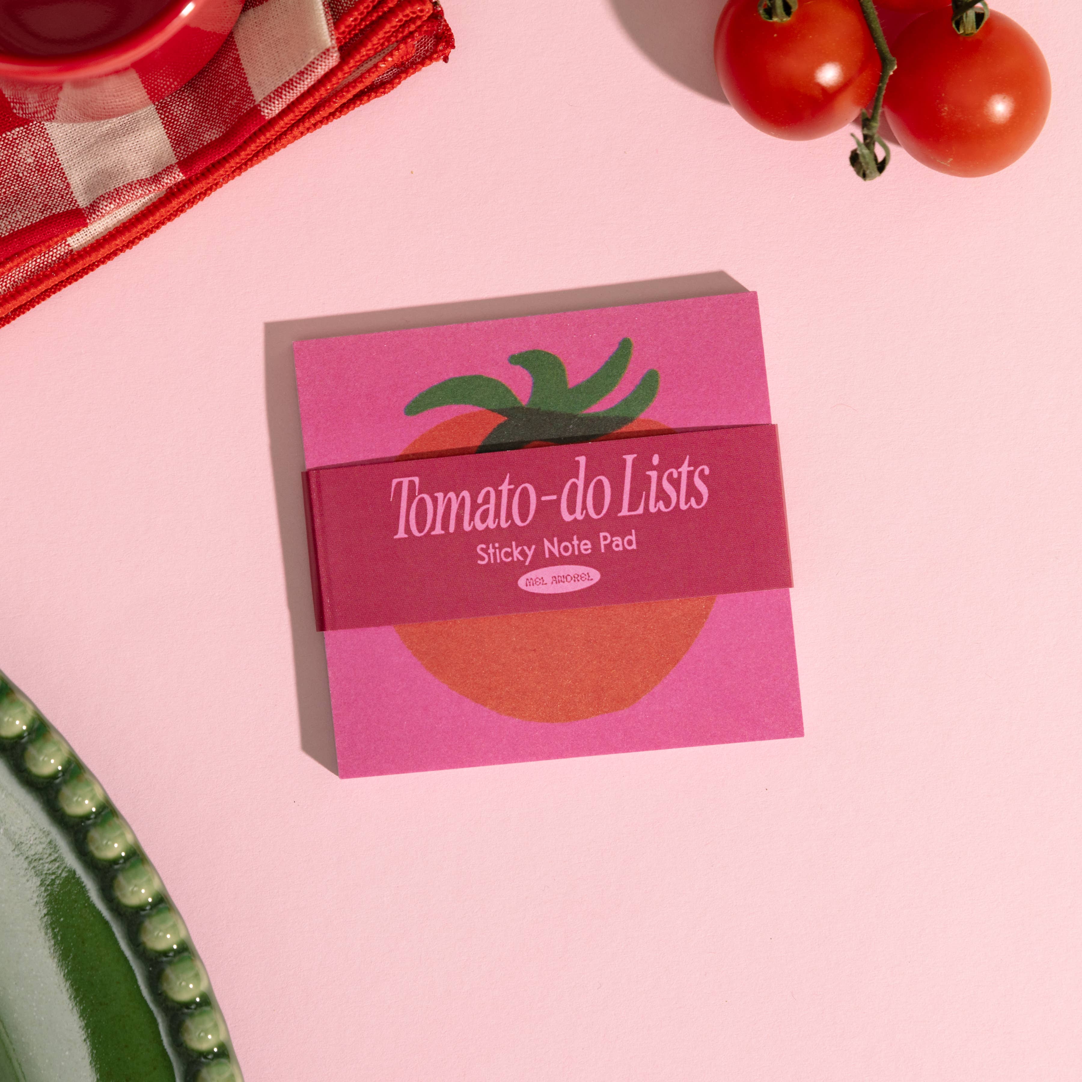 Mel Andrel - Tomato-do List Sticky Notes