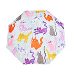 Original Duckhead - Fuchsia Arty Cats Eco-Friendly Duck Umbrella